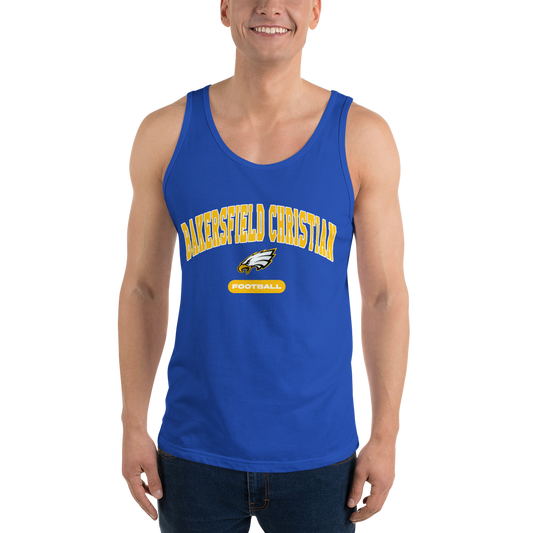 Bakersfield Christian Football Men's Staple Tank Top