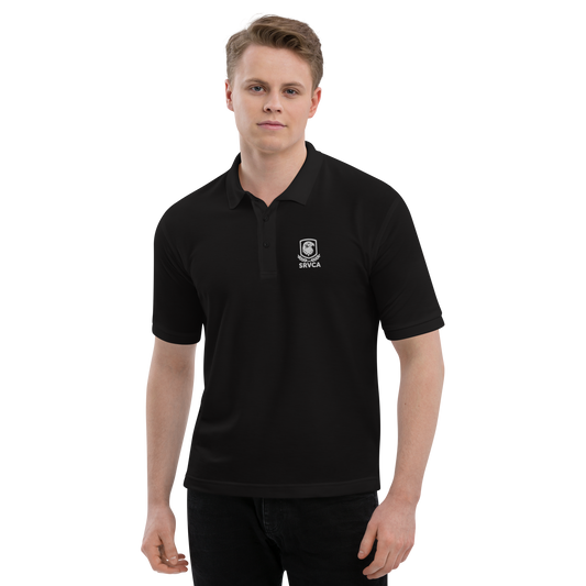 SRVCA Men's Premium Polo  Uniform Approved