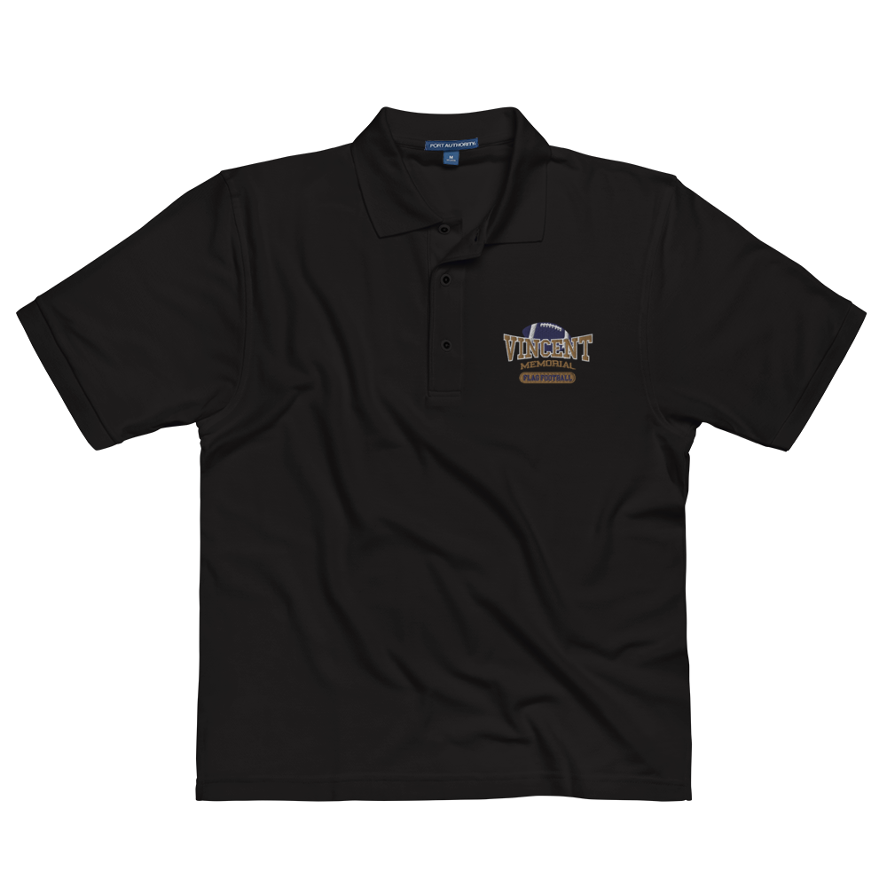 Vincent Memorial Flag Football Premium Polo