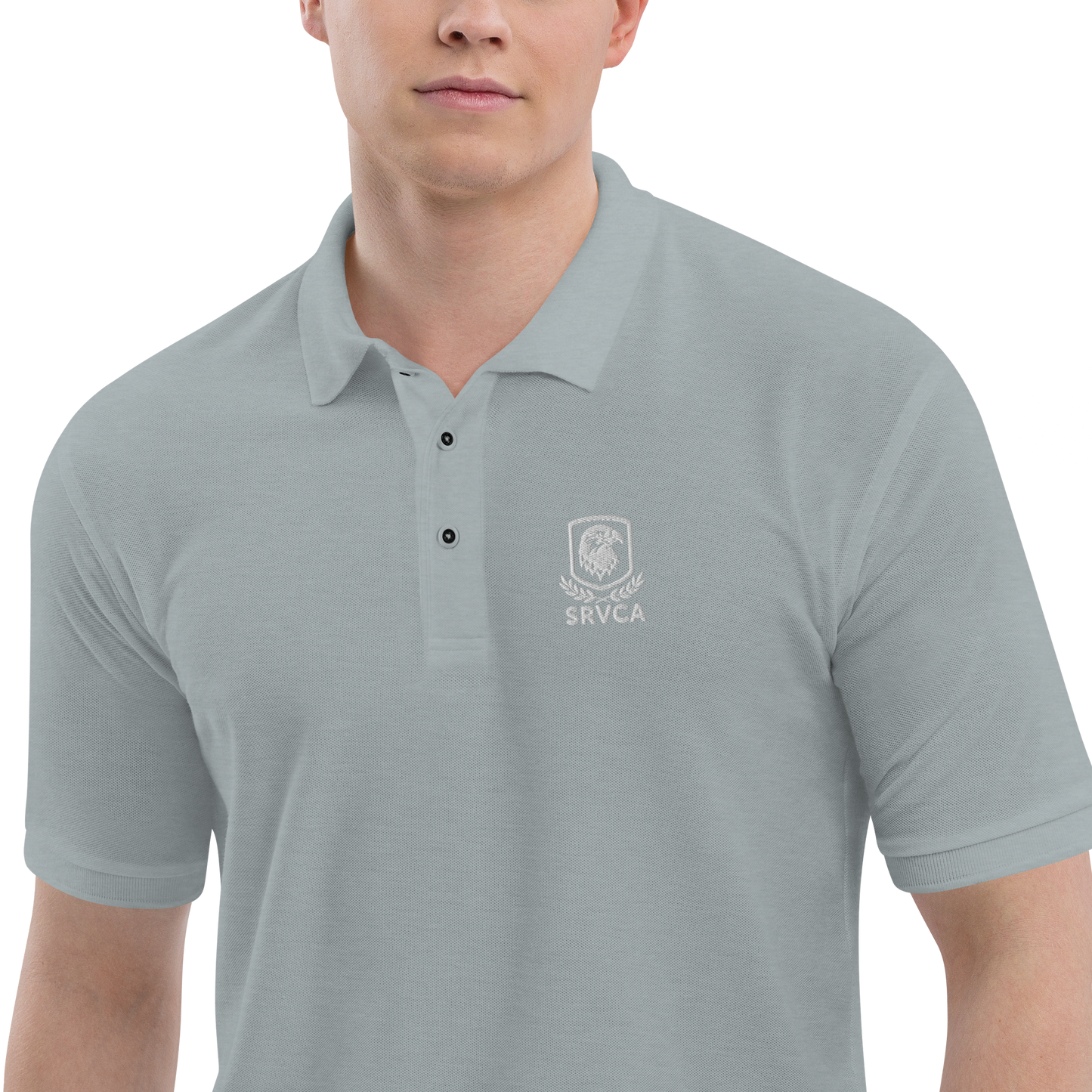 SRVCA Men's Premium Polo  Uniform Approved