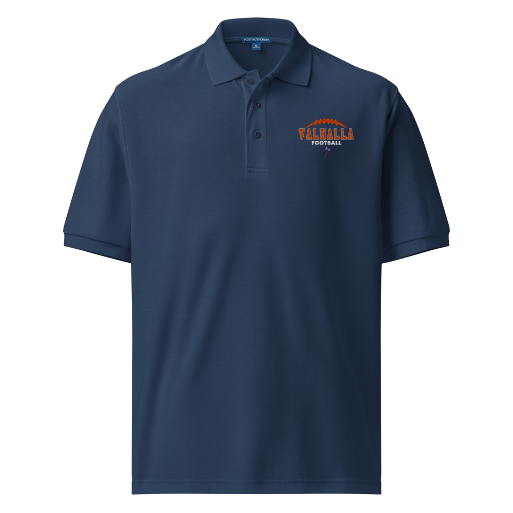 Valhalla High School Football Premium Polo Shirt