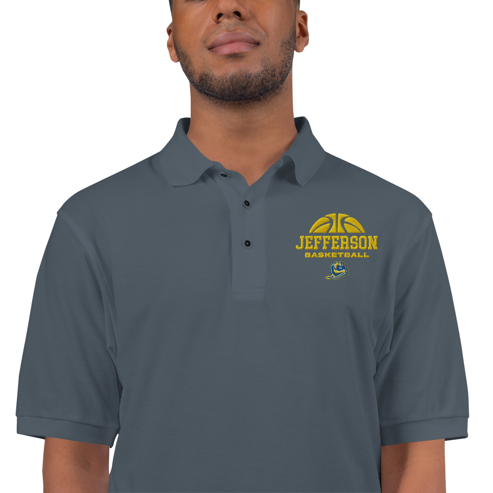Jefferson Basketball Premium Polo Shirt