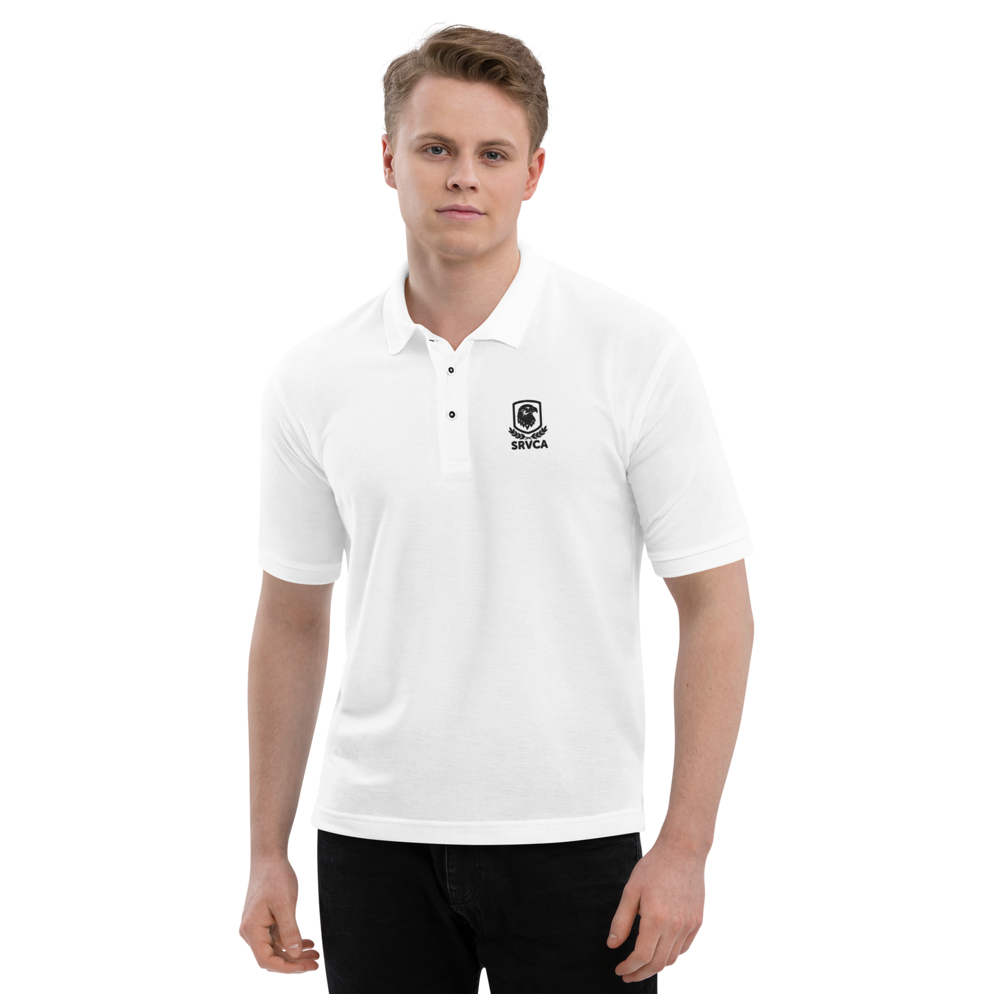 SRVCA Men's Premium Polo Uniform Approved