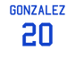 Player T-Shirt "Gonzalez"