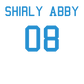 Player T-Shirt "Shirly Abby"