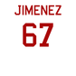 Player T-Shirt "Jimenez"