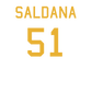 Player T-Shirt "saldana"