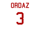 Player T-Shirt "ordaz"