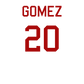 Player T-Shirt "Gomez"