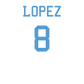 Player T-Shirt "Lopez"