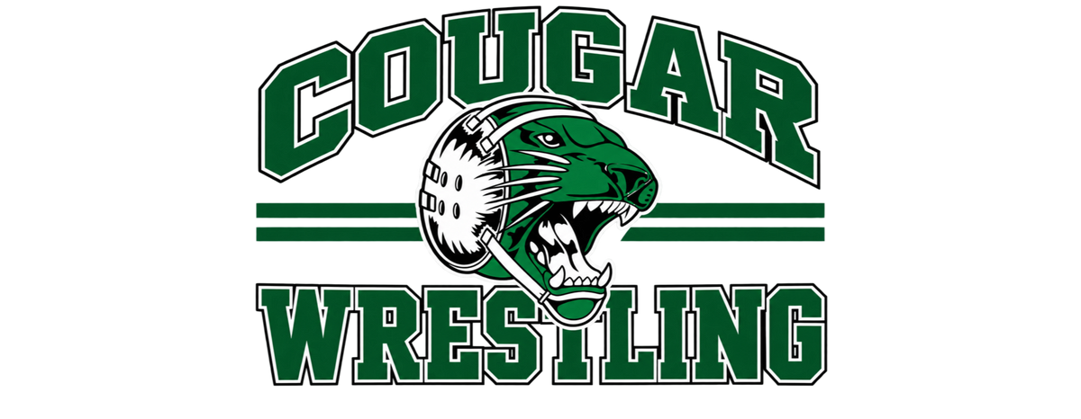 Cougar Wrestling - White Glossy Mug