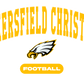Bakersfield Christian Football Stainless Steel Water Bottle