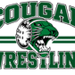 Cougar Wrestling - Stainless Steel Water Bottle