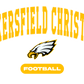 Bakersfield Christian Football Travel Mug with a Handle