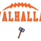 Valhalla High School Football Stainless Steel Water Bottle