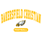 Bakersfield Christian Football Stickers