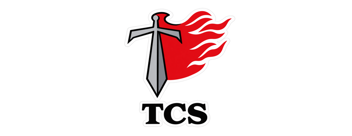 TCS - White Glossy Mug