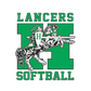 Lancers Softball Travel Mug with a Handle