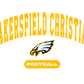 Bakersfield Christian Football Youth Heavy Blend Hoodie