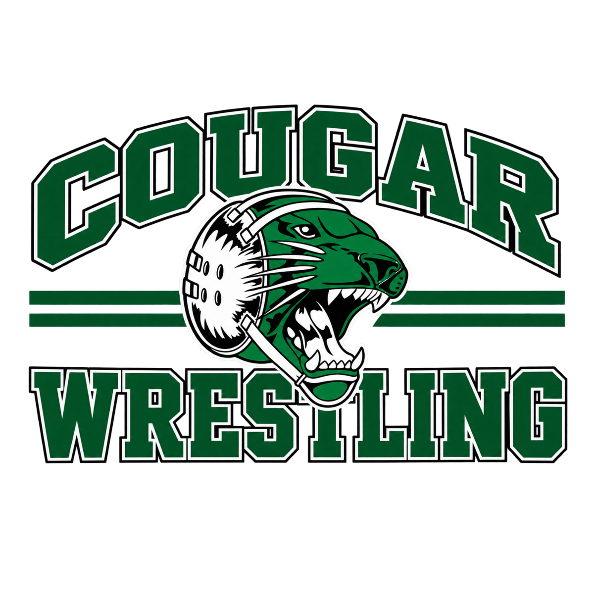 Cougar Wrestling - Unisex Premium Hoodie