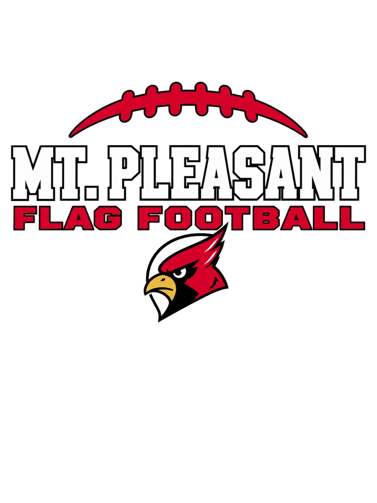 Mt. Pleasant Flag Football - Unisex Long Sleeve Tee