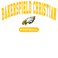 Bakersfield Christian Football Unisex T-Shirt
