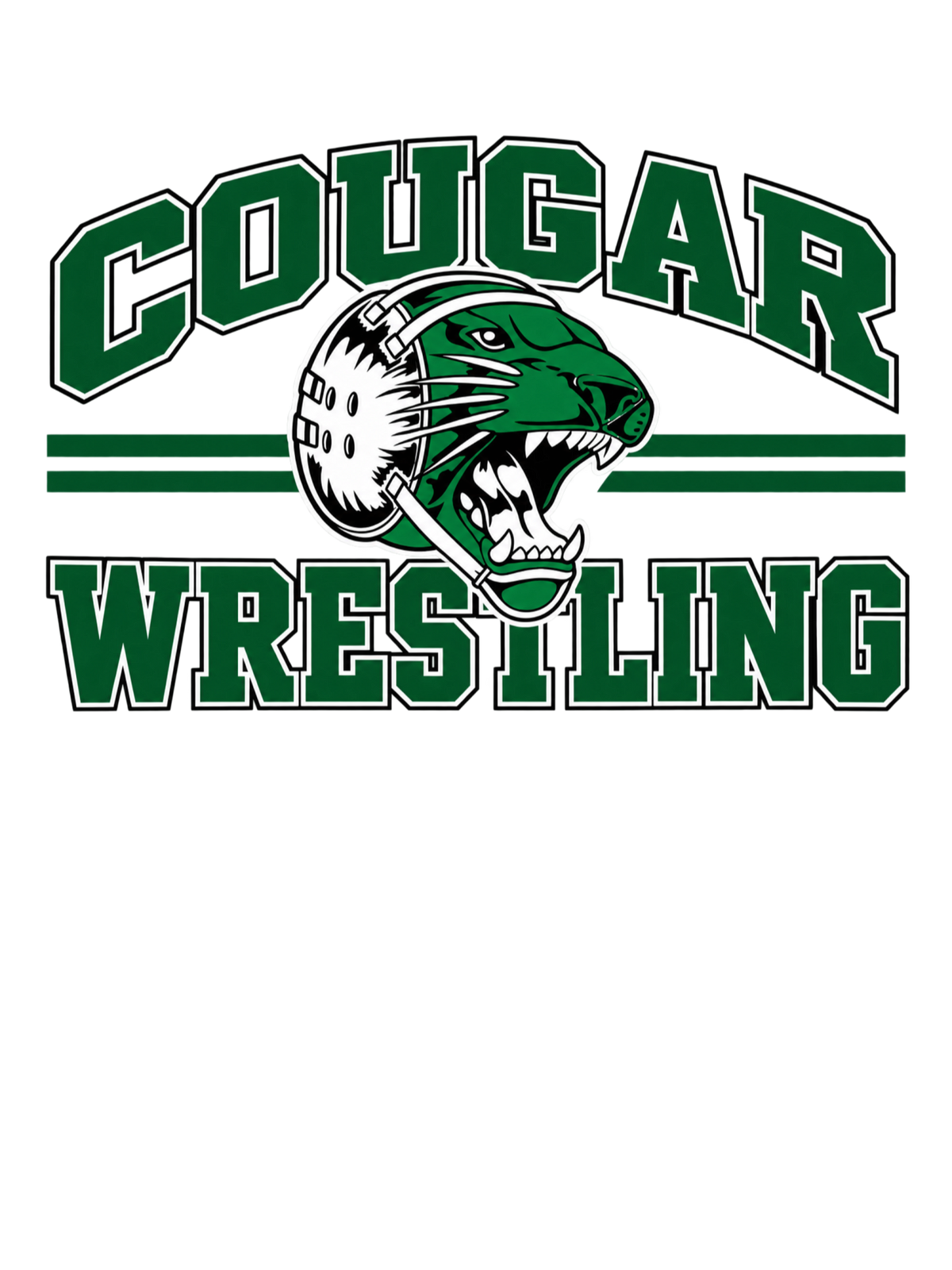 Cougar Wrestling - Unisex T-Shirt