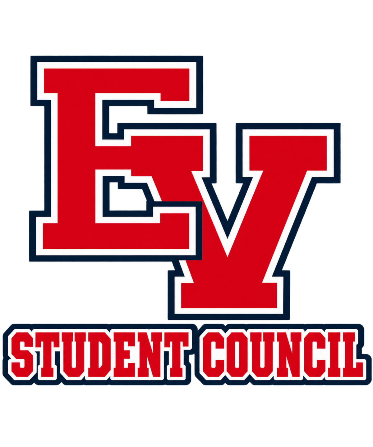 East View Student Council - Youth Crew Neck Sweatshirt