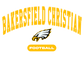 Bakersfield Christian Football Youth Staple Tee