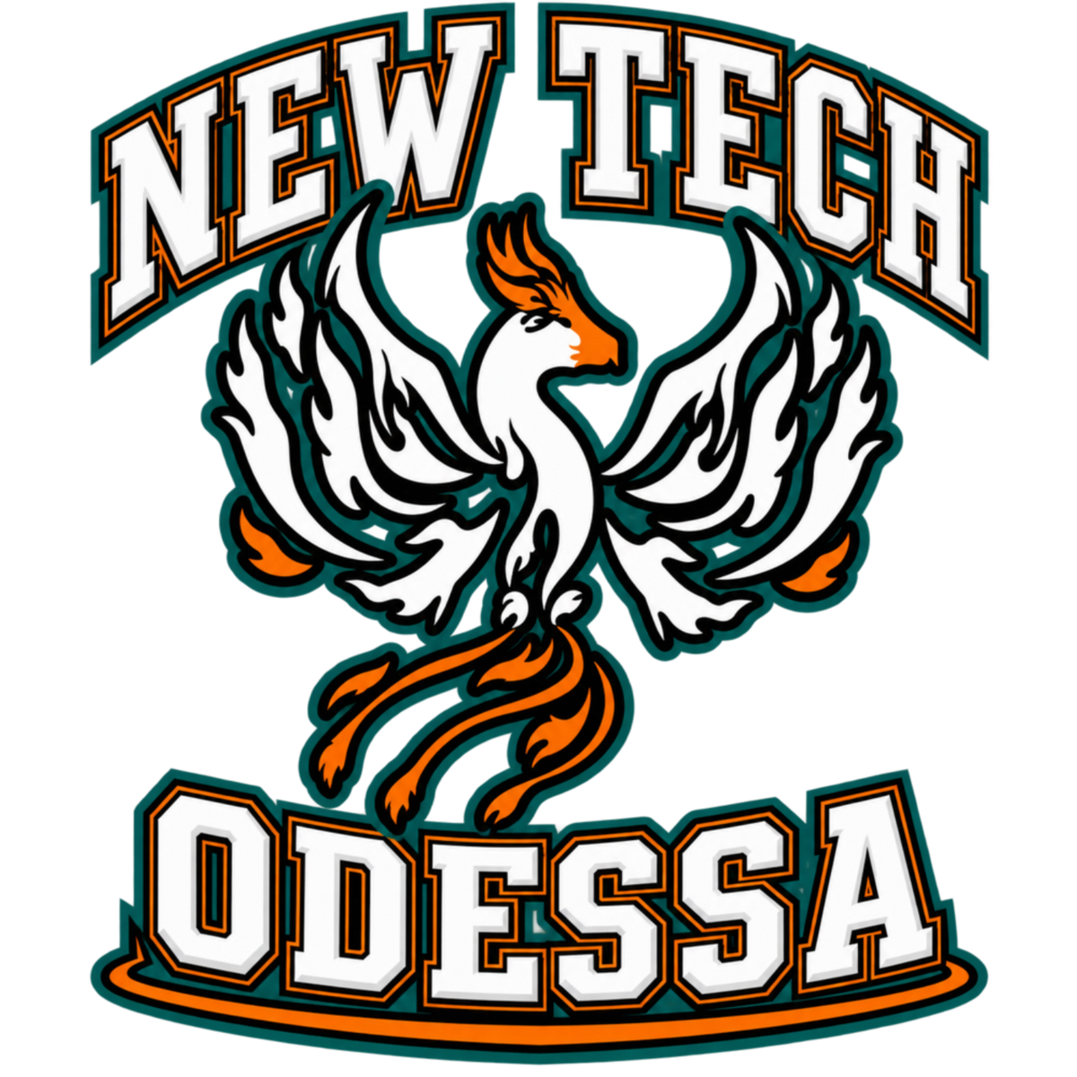 New Tech Odessa - Women's Cropped Hoodie