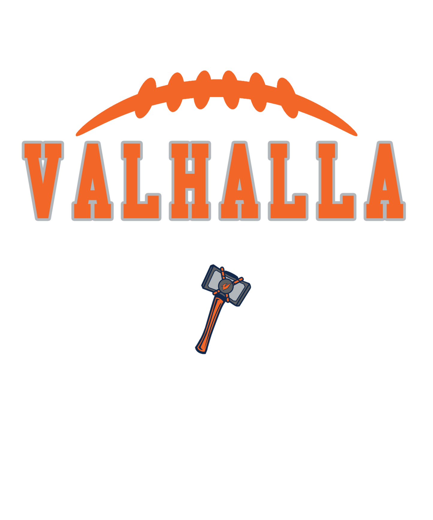 Valhalla High School Football Youth Staple Tee