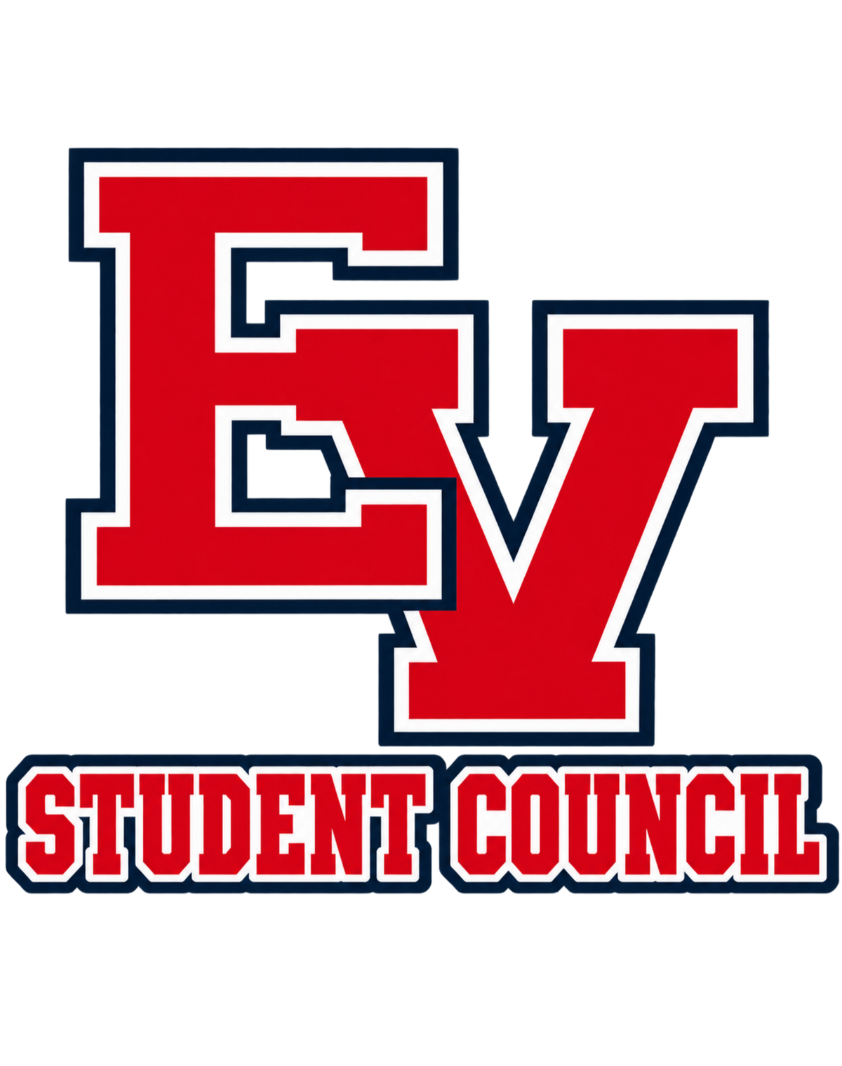 East View Student Council - Unisex Performance Crew Neck T-Shirt