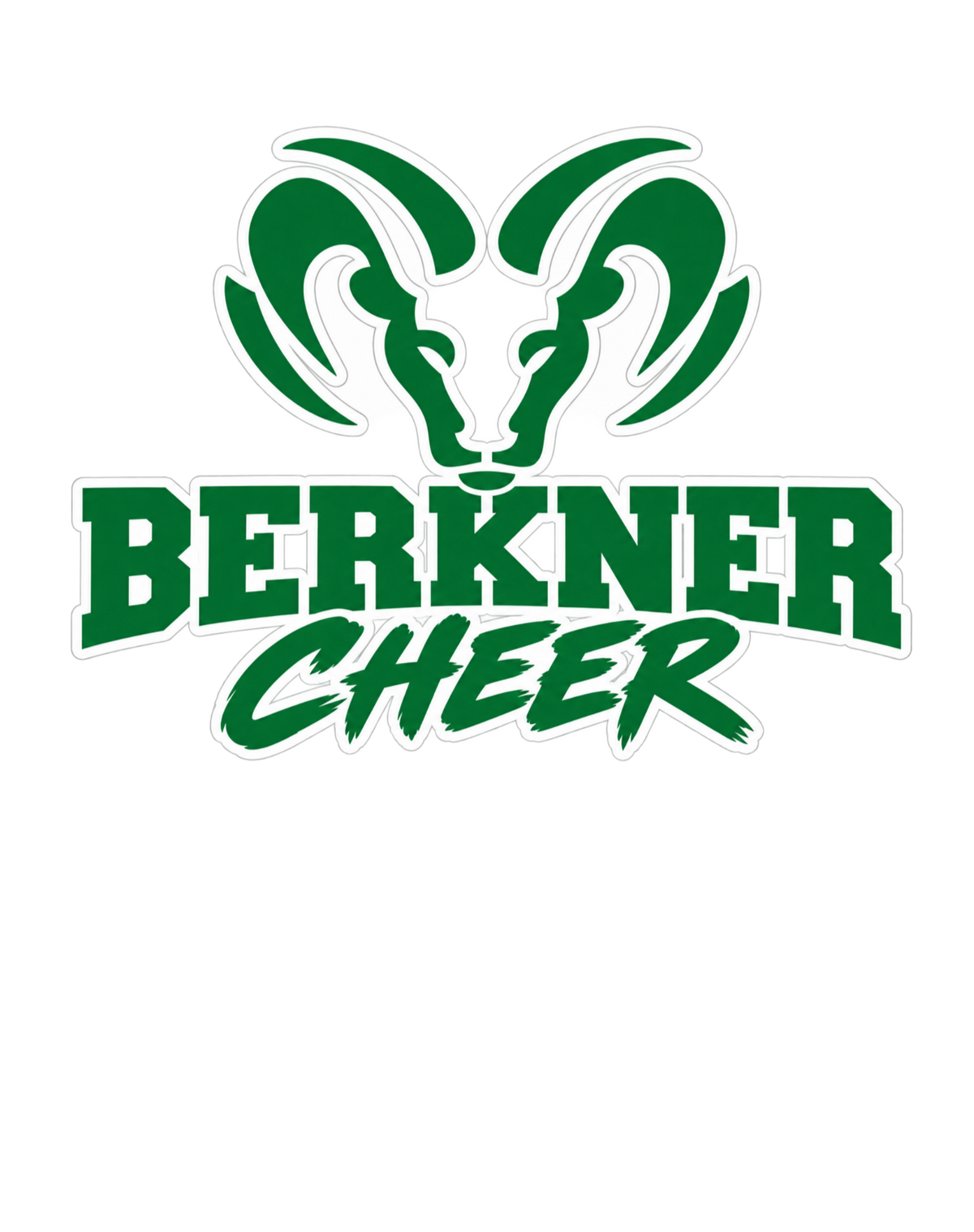 Berkner Cheer - Unisex Performance Crew Neck T-Shirt