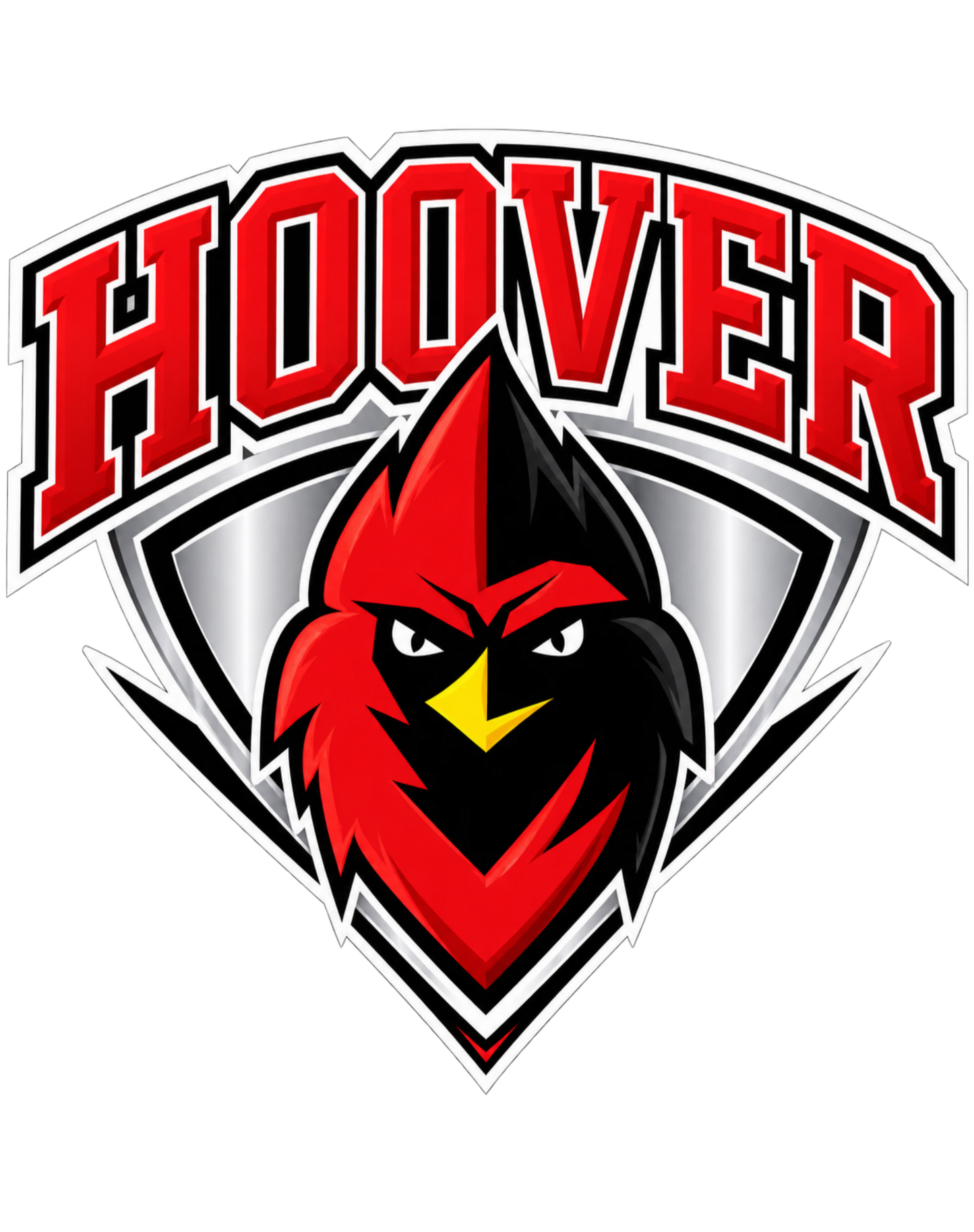 Hoover High School - Unisex Performance Crew Neck T-Shirt