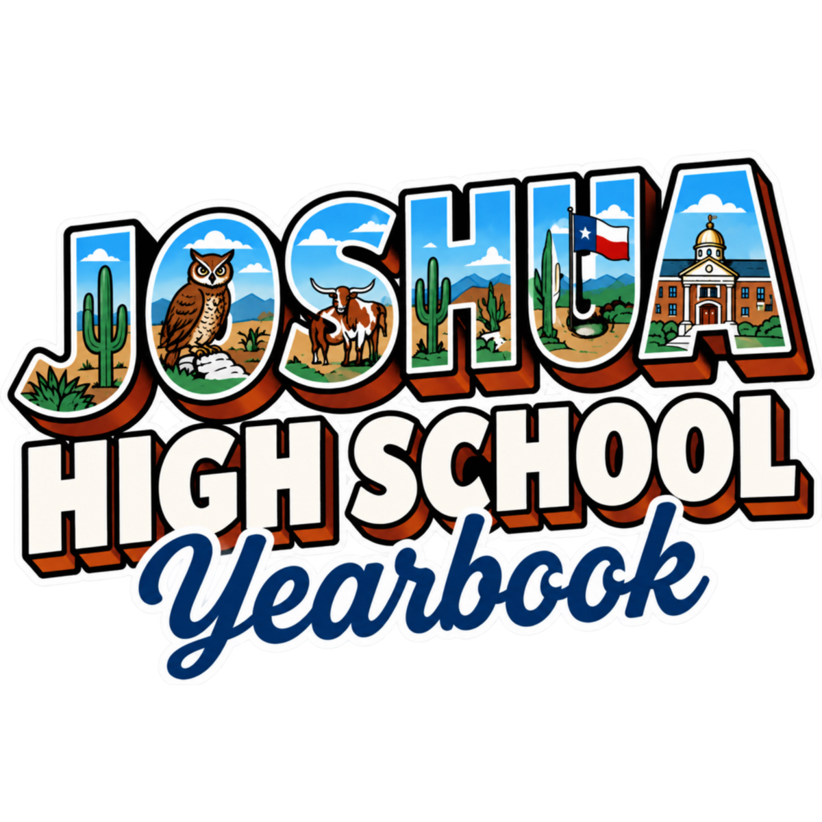 JHS Yearbook Women's Cropped Hoodie