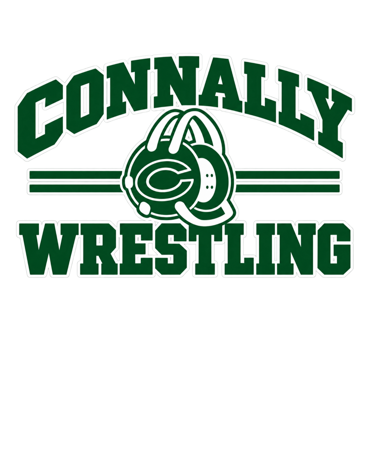 Pf Connally Wrestling - Unisex Performance Crew Neck T-Shirt