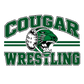 Cougar Wrestling - Women's Cropped Hoodie