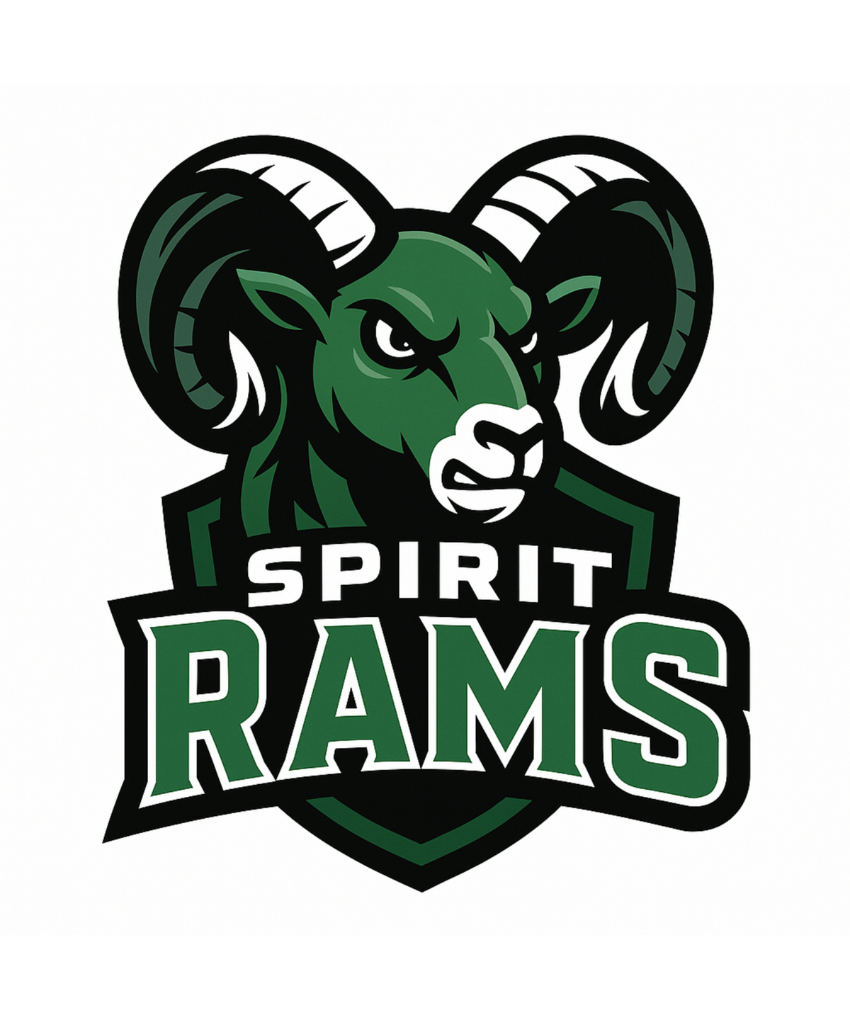 Spirit Rams - Youth Crew Neck Sweatshirt