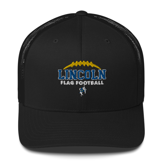 Lincoln Flag Football Trucker Cap