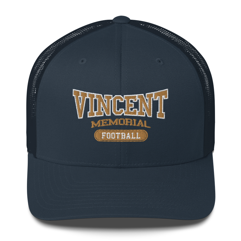 Vincent Memorial Football Trucker Cap