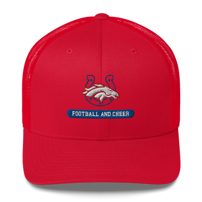 Colts & Broncos Cheer/Football Trucker Cap