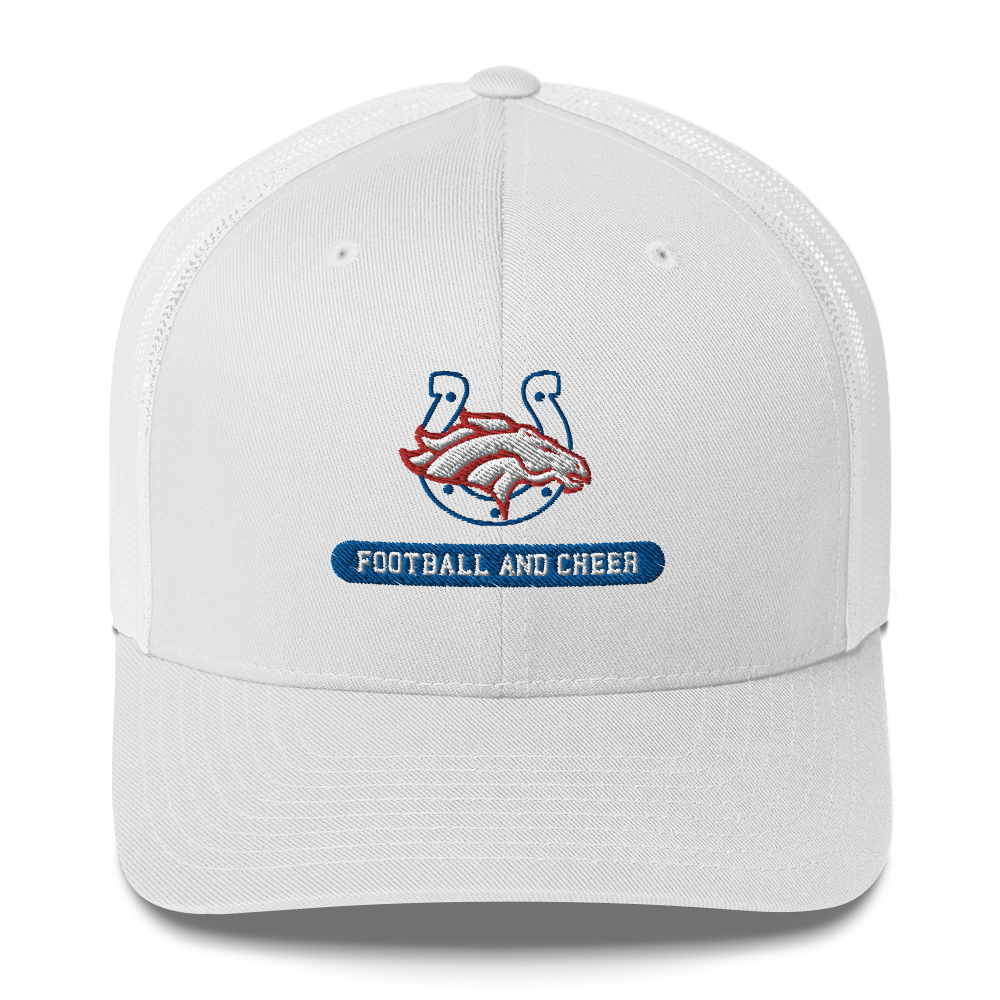 Colts & Broncos Cheer/Football Trucker Cap