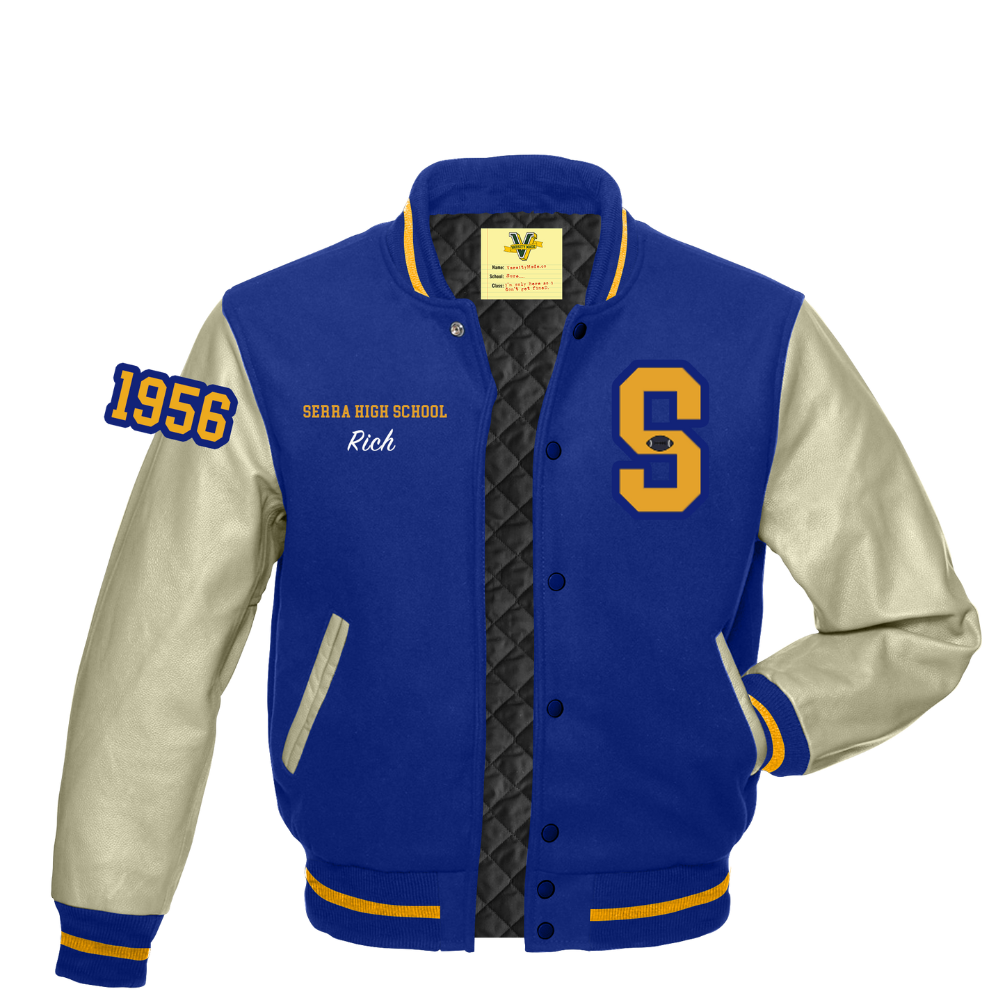 Juniper Serra Varsity Jacket