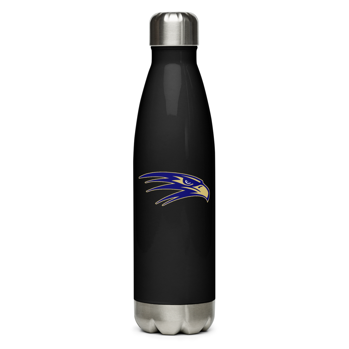 Del Norte Football Stainless steel water bottle