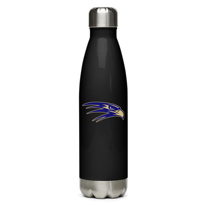 Del Norte Football Stainless steel water bottle