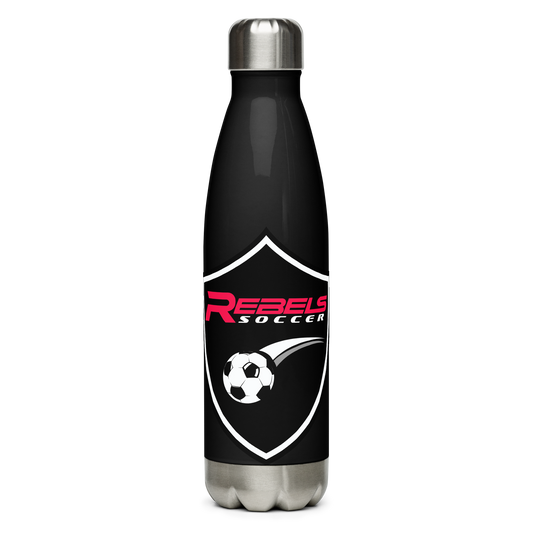 Rebels Soccer Stainless steel water bottle