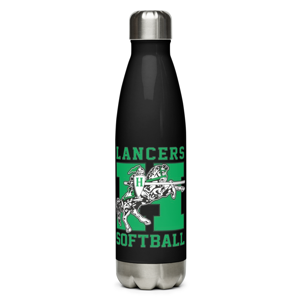 Lancers Softball Stainless Steel Water Bottle