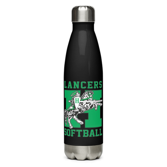 Lancers Softball Stainless Steel Water Bottle