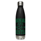 Connally Wrestling Blk Stainless Steel Water Bottle
