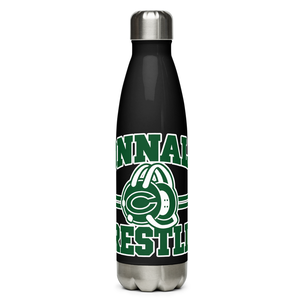 Pf Connally Wrestling - Stainless Steel Water Bottle